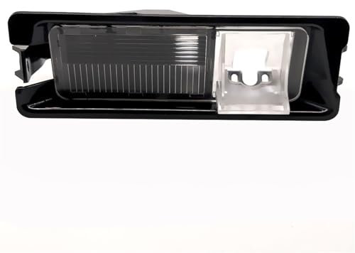 QASULER Auto Rückansicht Kamera Halterung Kennzeichen Licht Gehäuse Montieren, for Nissan, März, for Micra, for Renault, Logan Sandero Stepway Pulse Halterung für Kfz-Kennzeichenbeleuchtung(1 Piece)
