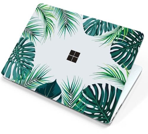 MUSHUI Case Compatible with Microsoft Surface Laptop Go 3 12.4 inch 2023 / Laptop Go 2 2022 / Laptop Go 2020 (Model: 2013/1943), Ultra-thin & Durable Plastic Hard Shell Cover, OMi-8