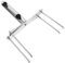 Supvox -Clip Regenschirme Strand großer Regenschirm sonneschirmständer Parasol Holder Sonnenschirmspitze für den Garten Regenschirm-Ankerständer für den Außenbereich Eisen