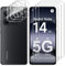 Lutree para Xiaomi Redmi Note 14 5G Cristal Templado, 3+3 Piezas Protector de Pantalla + Protector de Lente de Cámara, 9H HD Anti-Arañazos Vidrio Templado Película Protectora