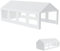YRHome Premium 4 x 8 m Partyzelt Pavillon mit Seitenteilen Wasserdicht Stabil Winterfest Fenster in Seitenwänden Gartenzelt Großzelt Kompaktzelt Unterstand PE-Dach für Hochzeit Gartenfest Weiß