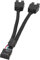 Sarngk 1Pcs Computer Motherboard USB Extension Cable 9 Pin 1 Female to 2 Male Y Splitter Audio HD Extension Cable for PC DIY Replacement