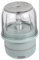 PEPLAYTAL 1 Pieza picadora de carne electrica amoladora pequeño Carne Eléctrica para picadora de carne sencilla rallador de maní desmontable carne practica Vidrio de alto borosilicato Verde