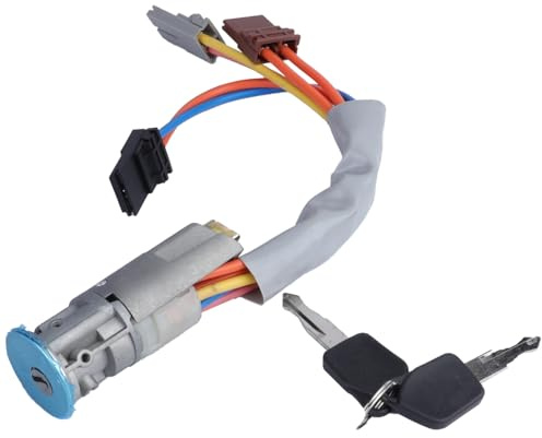 YAOPEI Neiman avec Clés pour Peugeot 106 405 Citroen AX Saxo ZX Serrure Antivol de Direction 416292