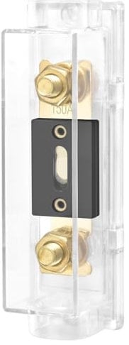 Heschen Porte-fusible ANL pour voiture audio vidéo stéréo, entrée et sortie de calibre 0/2/4, avec fusible ANL (150A)