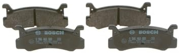 Bosch BP492 - Auto Bremsbeläge hinten - Bosch-Qualität - für leises Bremsen mit wenig Staub - ECE-R90 zertifiziert - kupferfrei - 1 Set mit 4 Bremsbelägen