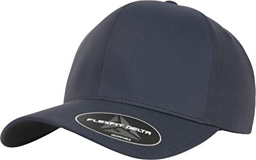 Flexfit Delta Adjustable Cap, Navy, one Size