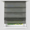 Delien Voile Raffrollo mit Falten Desgin unifarbene Faltrollo mit Tunnelzug transparente Gardine BxH 140x140cm grau 1 St.