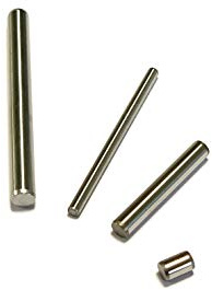 10 Stück Zylinderstift rostfrei Edelstahl (1.4034) geschliffen gehärtet Paßstift Passstift ISO 8734 (Ø 4x25 mm)