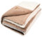 Ritter Decken La Paz Alpakadecke 140 x 200 cm - Creme-Kamel - Hochwertige Decke mit Fell-Charakter aus Alpakahaar - Weiche Naturhaardecke - Made in Germany