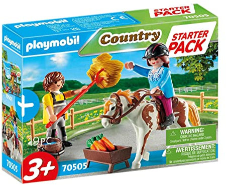PLAYMOBIL Starter Pack Reiterhof Ergänzungsset, 70505