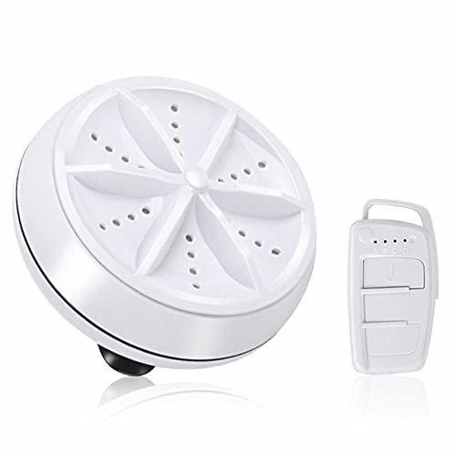 YYZYV Nouveau laveur de laveuse à ultrasons Portable Mini Mini-laveuse Turbo et lave-vaisselle avec Vitesse Remote 3 en 1 Modes de lavage pour la campagne de voyage en famille Camping