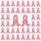 WANDIC 50 Stück rosa Bandnadeln, rosa Schleifen-Broschen, Brustkrebs-Bewusstsein, Anstecknadeln, Hoffnung, Emaille, Schmucknadeln für Frauen