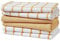 Kitchen Towels Set - Pack of 6 Cotton Dish Towels for Drying Dishes, 18”x 28”, Kitchen Hand Towels, Absorbent Tea Towels, Premium Dish Towels for Kitchen, Quick Drying Kitchen Towel Set - Yellow