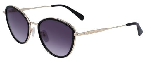 Longchamp Unisex LO170S Sunglasses, 728 Gold/Black, One Size