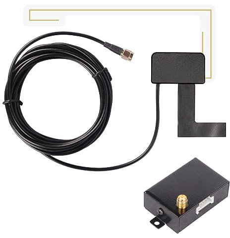 LXKLSZ DAB/DAB+ Digital Audio Broadcast Adapter Radio Tuner Empfänger mit Glasantenne für LXKLSZ Autoradios