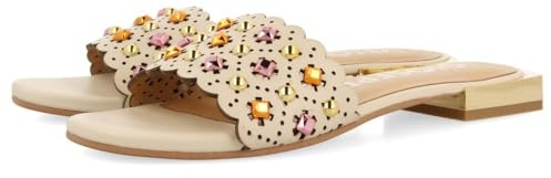 GIOSEPPO Labin, Damensandale, Off-White, 37 EU, elfenbein, 37 EU