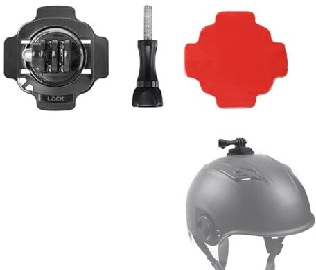 OSUWLSI 3pcs Adaptador de Trípode Montaje con 1/4 Tornillo Adaptador de Conversión Compatible con GoPro Hero sesión, Negro