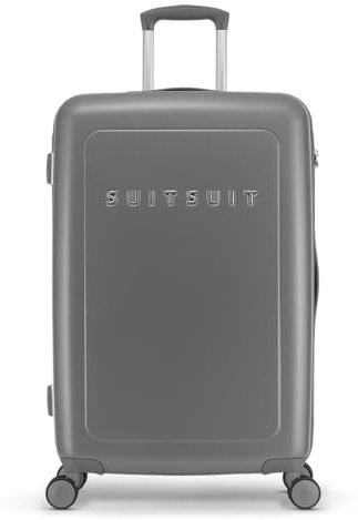 SUITSUIT Natura Reisekoffer mit 4 Rollen – 76 cm – 94L – Dunkelblau