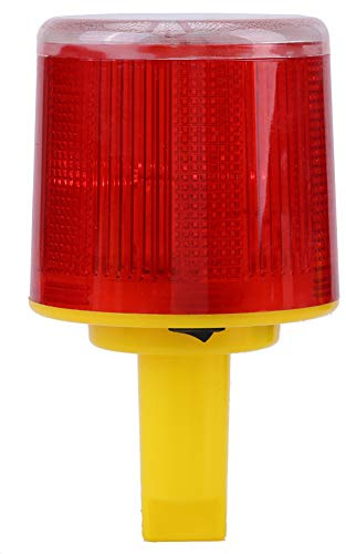 Solar-Beacon-Blitzlicht LED Wasserdicht Rotes Warnblitzlicht Alarmlampe Für Straßen Notfall-Blitzlichter