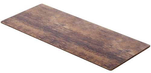 ERGOMAKER stabile Schreibtischplatte, Tischplatte 110x60 cm Perfekt für Schreibtisch Gestell, Höhenverstellbarer Schreibtisch Stärke 18 mm(Gelbbraun)