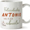MUGFFINS Tazas Personalizadas para ABUELO - En Español - Vas a ser abuelo - 11 oz / 330 ml - Regalo personalizable original y divertido