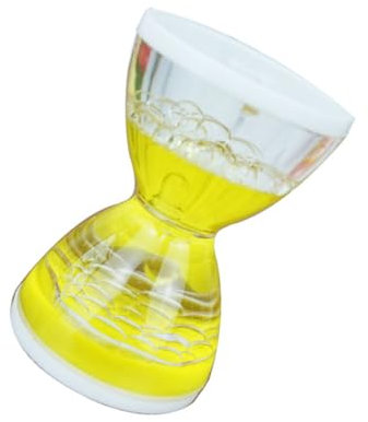 GRIRIW 1 Pc Minuterie Liquide Sablier à Huile Sablier Liquide Sablier d'eau Sablier De Décoration De Bureau Minuteur Minuterie à Bulles Océan Étudiant Décorer