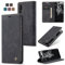 Cracedily Funda para Huawei P20 Pro Case, Carcasa Protectora Antigolpes Case, Soporte Plegable, Ranura para Tarjeta, Cover Cuero PU Carcasa Huawei P20 Pro, Negro