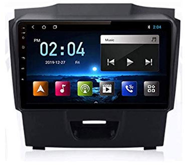 Generico Schermo Carplay Android Auto, Ricevitore Stereo per Auto con navigatore satellitare per Isuzu D-Max 2015-2018, unità Principale, navigatore satellitare, Lettore multimediale, Touchscreen, su