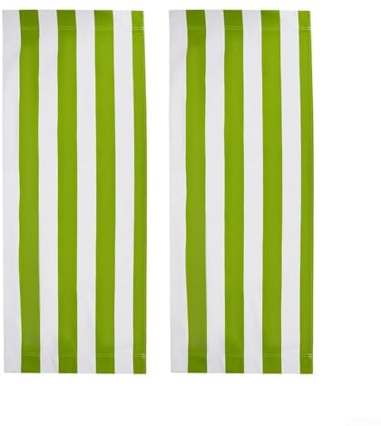 ZiStarlilife Ersatzbezug für Strandstuhl, tragbarer Strandkorb, Ersatzbezug, Polyester-Stoff, 120 x 45 cm, für Sonnenbaden, Garten, Strand, Entspannung (2 Stück)