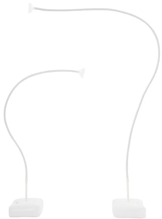 Ballonbogen Gestell Kit, Halbbogen Luftballon Ständer, Freie Biegung Ballonständer, Luftballon Bogen Set für Geburtstag Hochzeit Babyparty Abschlussfeier Dekoration, 2.5M & 1.5M (Weiß)
