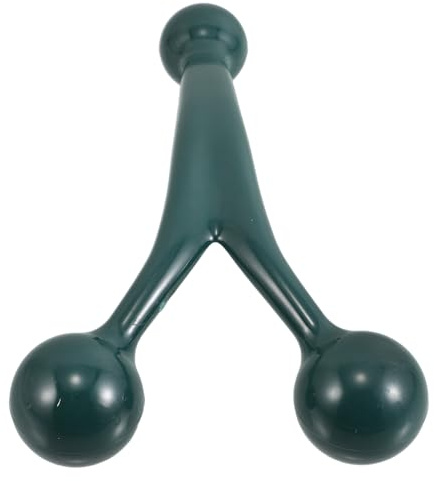 3-kugel Handmassagerolle aus Ps in Grün für Ergonomische Massage | Nacken, Füße und Gesicht, Kompakt für Unterwegs und Büro, Sanfte Anwendung mit Schlankem Design