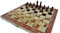 Shine 3 IN 1 Natural Wooden Folding Chess/Checkers/Backgammon Game with Staunton Pieces