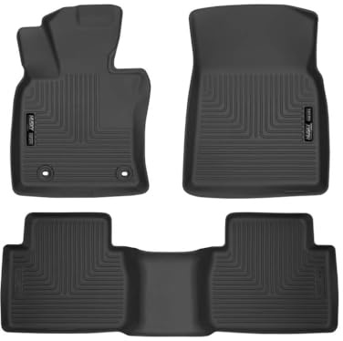 Husky Liners 95731 Black Front & 2nd Seat Floor Liners Fits 18-19 Camry