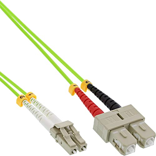 InLine 88643Q LWL Duplex Kabel, LC/SC, 50/125µm, OM5, 3m