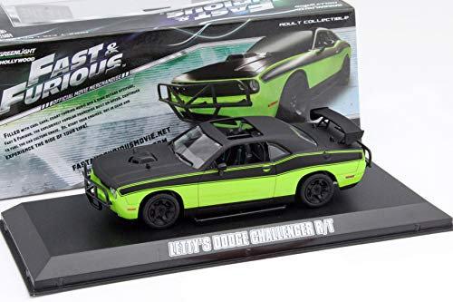 Greenlight Letty's Dodge Challenger R/T Film Fast und Furious 7 2015 grün / schwarz 1:43