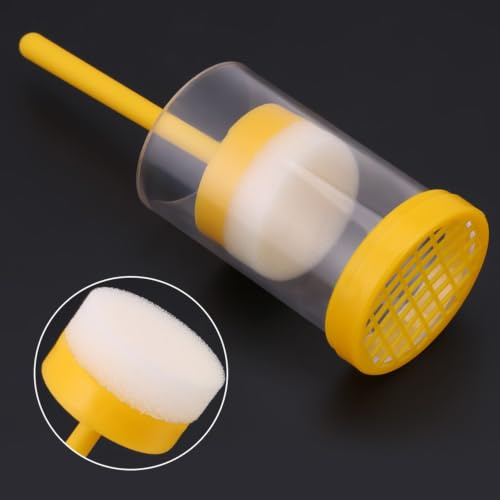 Queen Bee Marker Bottle, 1pc Queen Bee Marking Cage & Soft Plunger