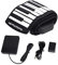 Bnineteenteam Roll Up Piano, Tragbare 88 Tasten elektronische Tastatur Handrolling Klavier in 1100 mAh li auf Batterie eingebaut Musikinstrument