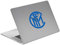 Head Case Designs Officially Licensed Inter Milan Mono Blue Graphic Logo 2 Matte Skin Decal Sticker Compatible With Apple MacBook Air Dell Samsung Notebooks Laptops Microsoft Surface