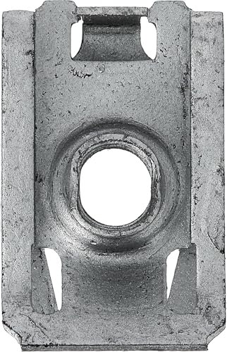 Restagraf - Klemmmutter für Blech ohne Gewinde – Schrauben M6-1.00 – Befestigung ohne Bohren – ideal für Karosserie und mechanische Elemente – Ref. 12430