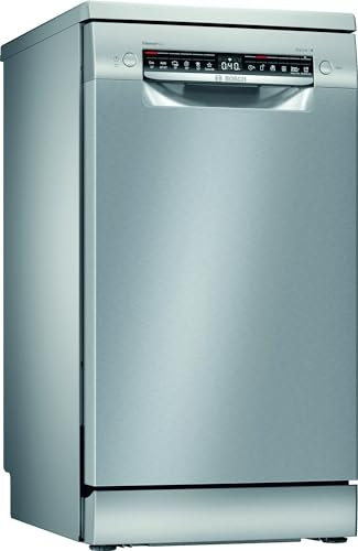 Bosch Elettrodomestici SPS4EMI28E Serie 4, Lave-vaisselle pose libre, 45 cm, couleur acier inoxydable