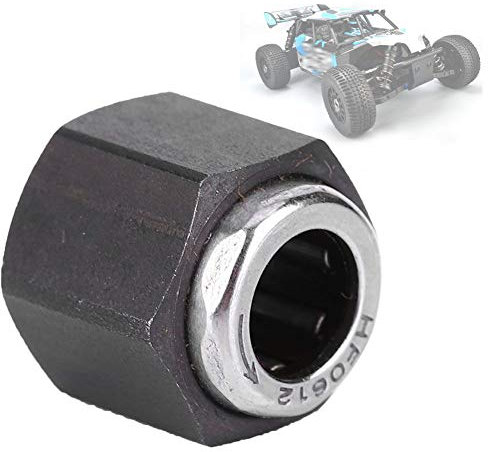 Fyearfly Freilauflager RC 12mm, Sechskantmutter RC Einweglager für Vertex VX SH 16 18 21 1/8 1/10 Nitro Motor RC Auto(T10045 12mm)