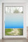 K-home Plissee Farbverlauf, Polyester, Iceblau, B80 x H210 cm