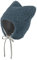 Sterntaler Baby - Jungen Mütze Baby Mütze Plüsch mit Ohren, Blau, 53