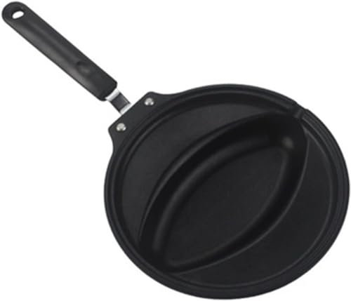 LRTYZBD Padella per omurice antiaderente padella in ghisa padella piatta omelette uova padella con manico antiscottatura pentole da cucina pentole da forno - 41,8 x 21,8 x 4,5 cm