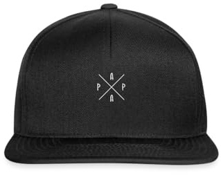 Spreadshirt Papa Vater Dad Snapback Cap