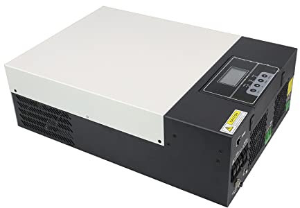 RFXOGTYFZ Onduleur Solaire Hybride 3kw 24V 5kw 48V, Charge de Batterie 100a intégrée, Panneau Solaire, entrée PV maximale 500V(5500W 48V)