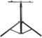 ELETTROWATT - Treppiede Telescopico Nero - Asta per due fari - per faretti da cantiere - alta stabilità - proiettori fino a 100 Watt LED faro faretto cavalletto telescopico (treppiede telescopico)