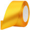 4cm Gelb Satinband, Satin Dekoband Präsent Geschenkband Breit Ribbon für Kleid Hochzeit, Taufe und Geburtstag Geschenke,Satin Dekoband, Deko Band Geschenkverpackung, 22.8M…