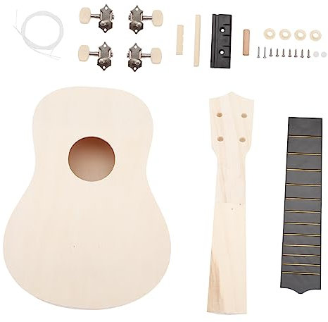VICASKY Bauen Sie Ihre Eigene Ukulele Ukulelen-Set Für Kinder 21 Zoll Kreativität Manuelle Fähigkeiten
